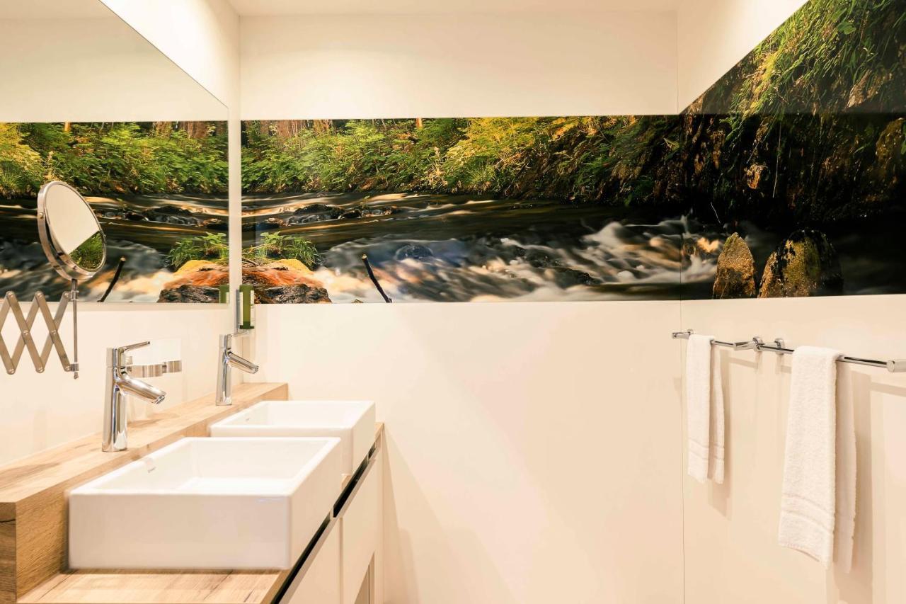לוהברג Landhotel Gruenwies -Bonsai-Wellness Garni (Adults Only) מראה חיצוני תמונה