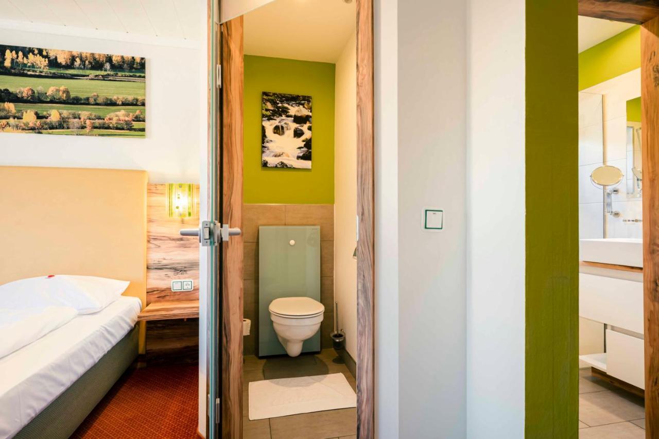 לוהברג Landhotel Gruenwies -Bonsai-Wellness Garni (Adults Only) מראה חיצוני תמונה